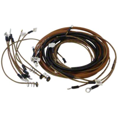 Restoration Quality Wiring Harness For Tractors Using 2 Wire Cut-Out Relay