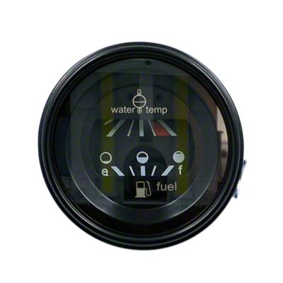 Cluster Instrument Gauge, Fuel and Water Temperature