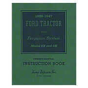 Ford 9N, 2N Owner Operator Manual Reprint