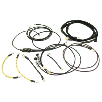 Restoration Quality Wiring Harness for tractors using 2 wire cut-out relay