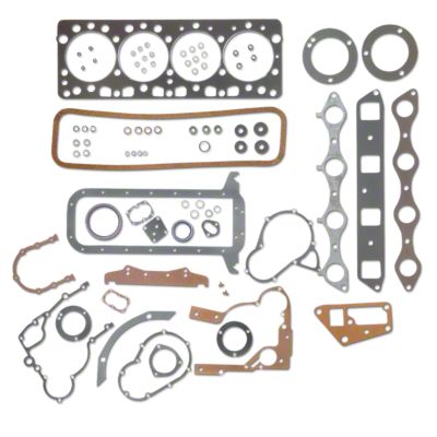 Complete Engine Gasket Set with crankshaft seals