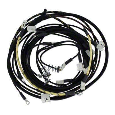 Restoration Quality Wiring Harness For Tractors Using 2 Wire Cut-Out Relay