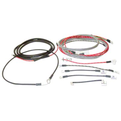 Restoration Quality Wiring Harness for tractors using 2 wire cut-out relay