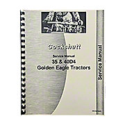 Cockshutt 20 Tractors Gas or Distillate PARTS manual # C-611R2 