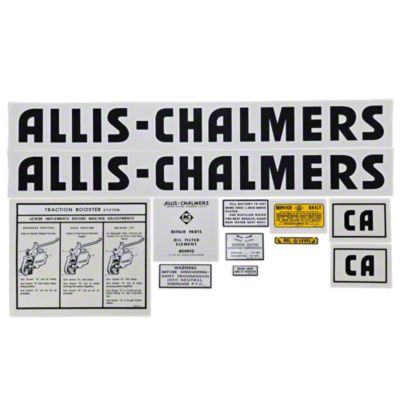 AC CA: Mylar Decal Set