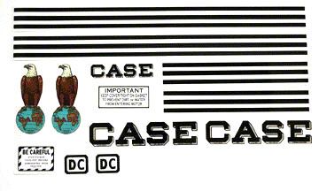 Case DC: Mylar Decal Set