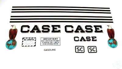 Case SC: Mylar Decal Set