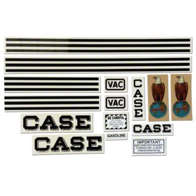 Case VAC: Mylar Decal Set