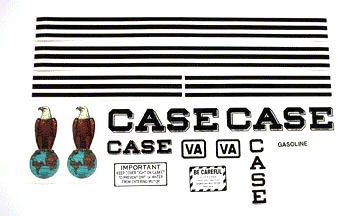 Case VA: Mylar Decal Set