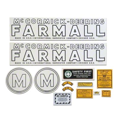 MC D M 1939-44: Mylar Decal Set