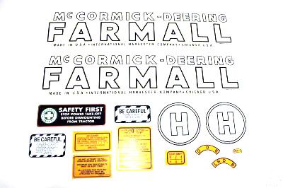 MC D H 1939-44: Mylar Decal Set