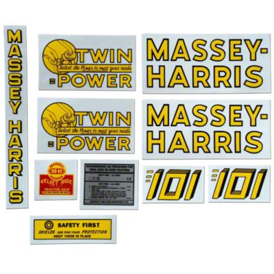 MH 101 Twin Power: Mylar Decal Set