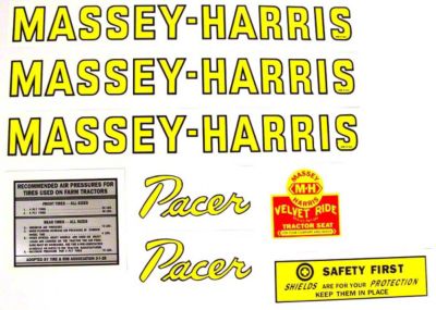 MH Pacer: Mylar Decal Set