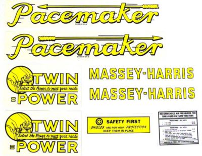 MH Pacemaker: Mylar Decal Set