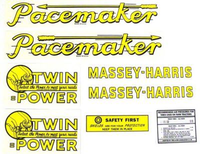 MH Pacemaker: Mylar Decal Set