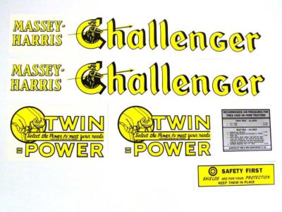 MH Challenger: Mylar Decal Set