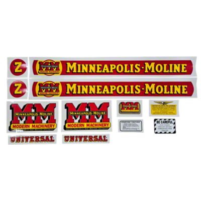 MM Z: Mylar Decal Set