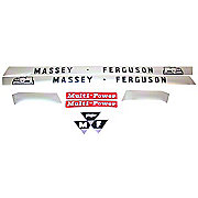 MF 135: Mylar Decal  Hood Set Only