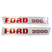 Ford 2000 1965-68 3 Cyl: Mylar Decal Set