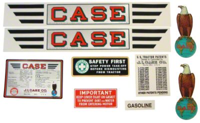 Case RC: Mylar Decal Set