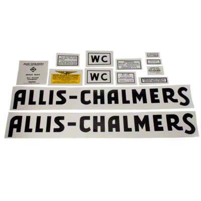 AC WC 1941-48: Mylar Decal Set