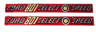 Ford 801 Select-O-Speed: Mylar Decal Set
