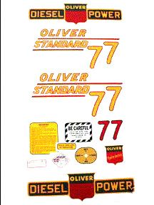 Mylar Decal Set