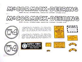 MC D W4 1939-44: Mylar Decal Set