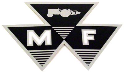 MF Models: Mylar Decal 6" 1-Piece Triple Triangle Logo