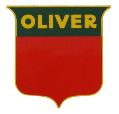 Oliver Shield Decal, 3"