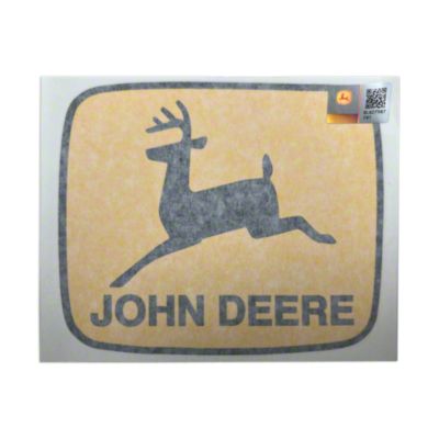 2 Legged Leaping Deer Decal