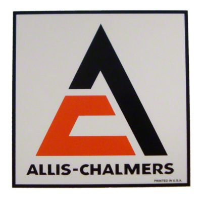 Allis Chalmers Square Decal