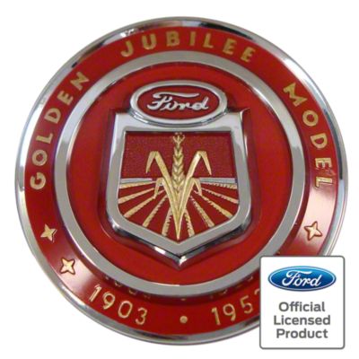 Ford Jubilee Hood Emblem