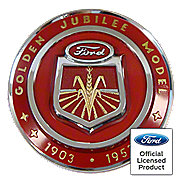 Ford Jubilee Hood Emblem