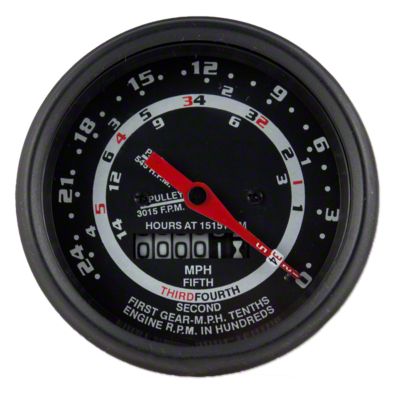 5 Speed Tachometer / Proofmeter with OEM style needle