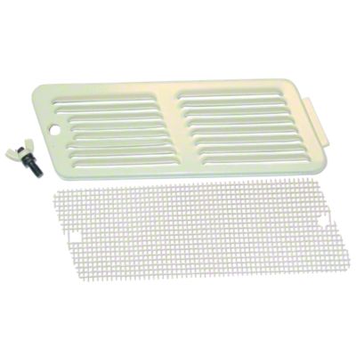 Air Cleaner Grille Door with screen and thumb screw