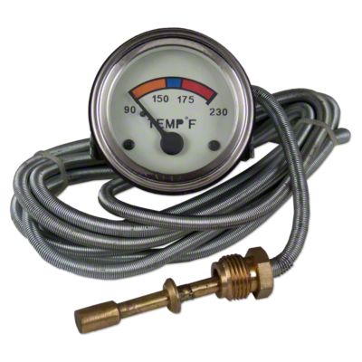 Temperature Gauge (illuminated), 957E10883, 1957 - 1964 Ford Dexta, Super Dexta