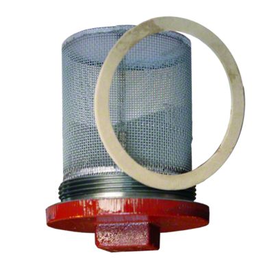 Oil Pan Drain Plug Screen with gasket