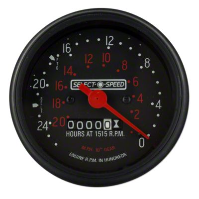 Select-O-Speed Tachometer / Proofmeter