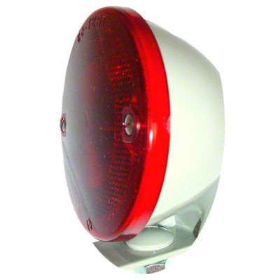 Restoration Quality Duolamp Tail Light Assembly with bracket, 6Volt