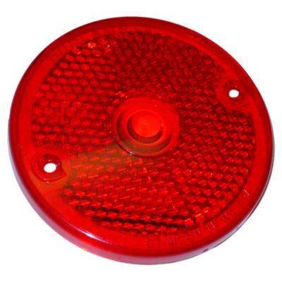 Red Plastic Tail Lite Lense