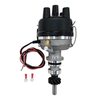 12-Volt Electronic Ignition Side Mount Distributor Using Hex Drive Shaft