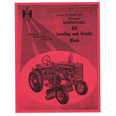 Operator Manual Reprint