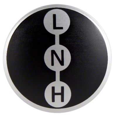 High / Low Insert for our IHS242 knob