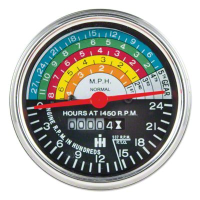 IH Diesel Tachometer Farmall 400, 450 diesel, 364395R91