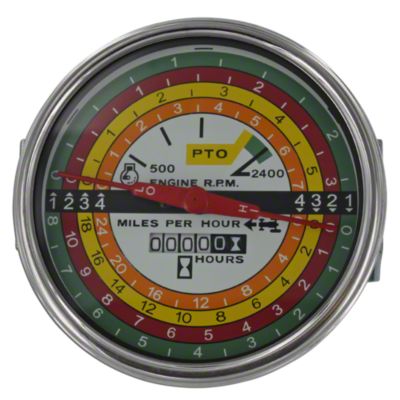 White Face Tachometer