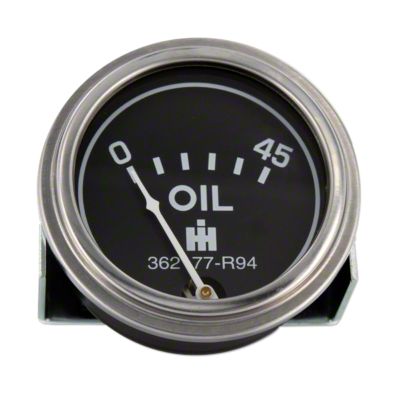 Oil Pressure Gauge (45 PSI) - Dash mounted