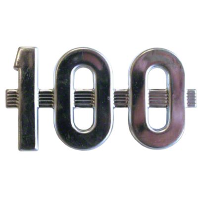 Side Emblem "100"