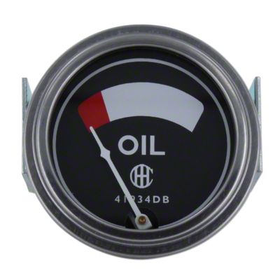 Oil Pressure Gauge (0-75 PSI) - Dash mounted