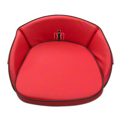 Red Deluxe Seat Cushion with IH Logo